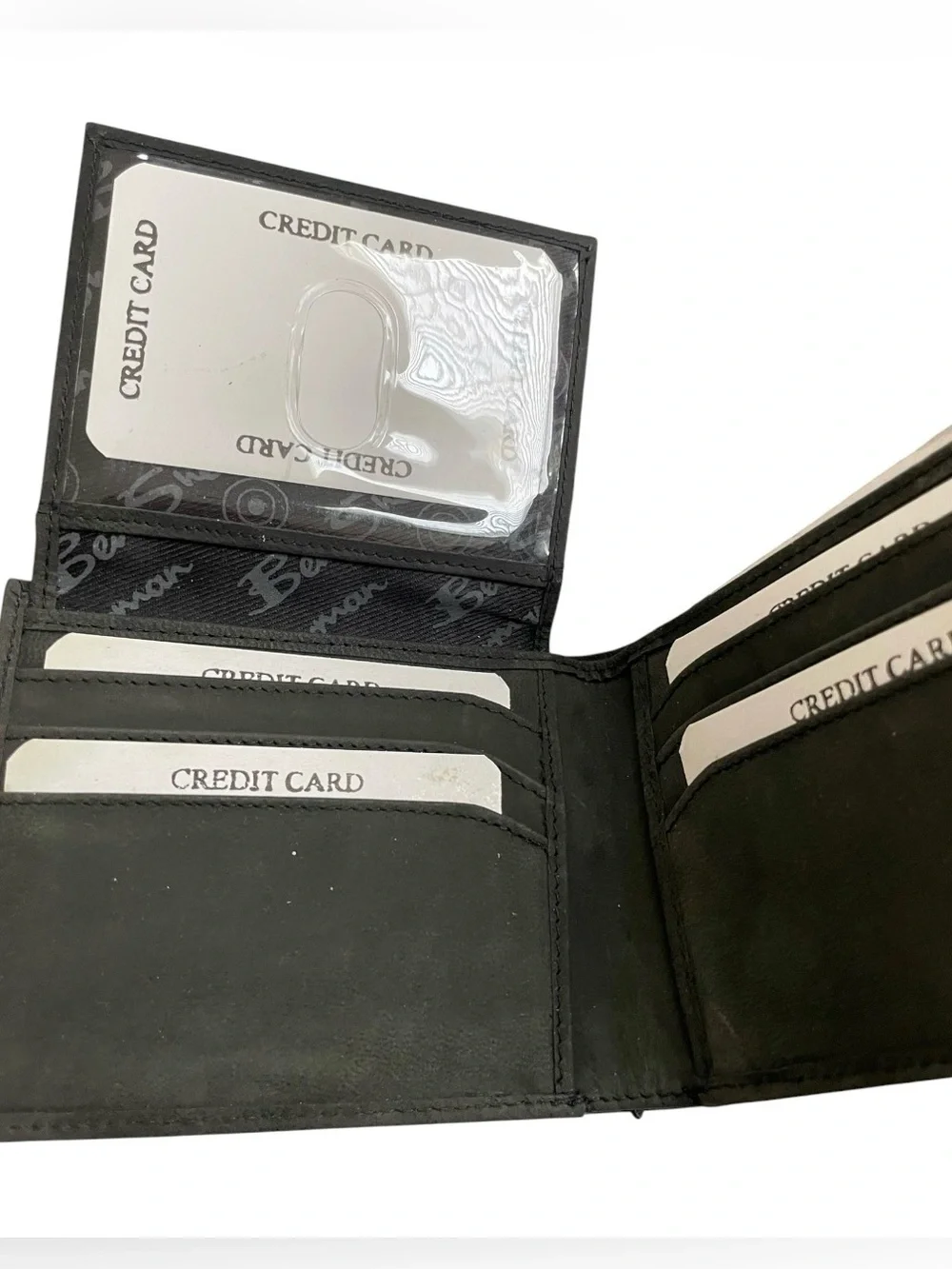 Ben Sherman Black Bi Fold Wallet New In Box